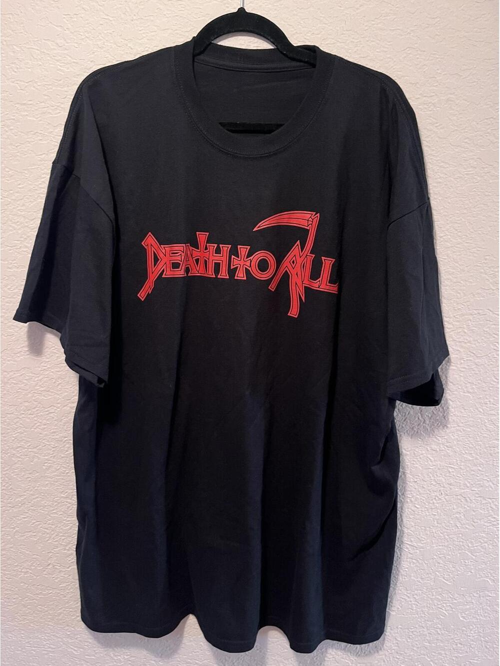 Death To All Concert Tour Black‎ Graphic T-Shirt